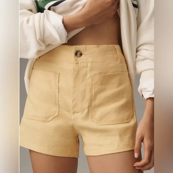 NWT The Colette Shorts by Maeve: Linen Edition - Picture 1 of 4